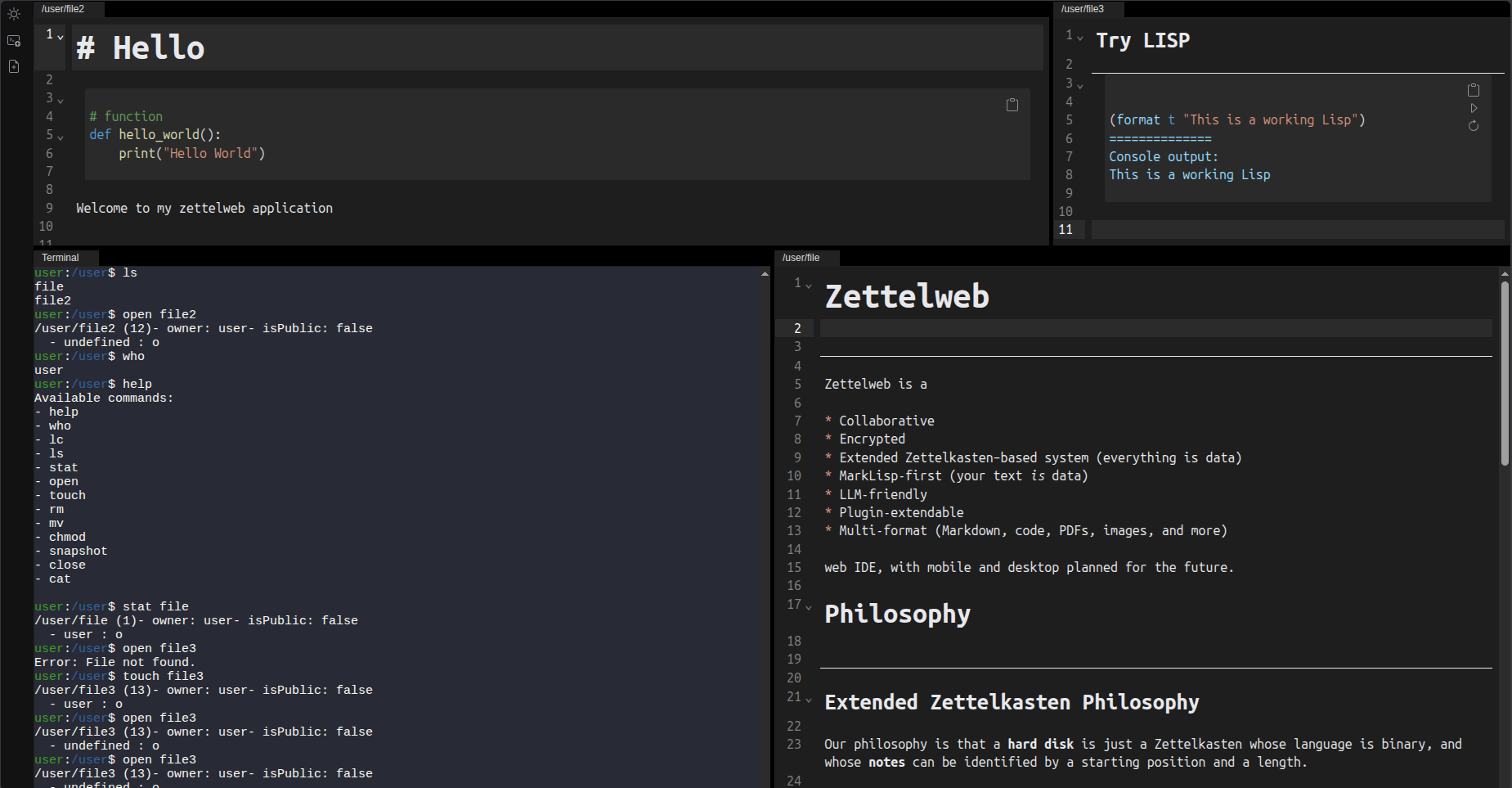 Zettelweb